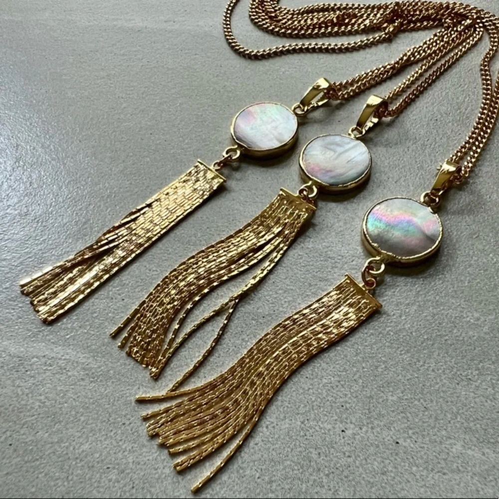 Pearl Tassel Necklace